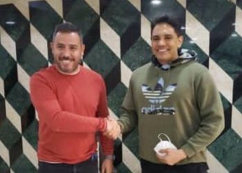 Alcalde Ernesto Paraqueima sostuvo reunión con el gobernador Luis Marcano.