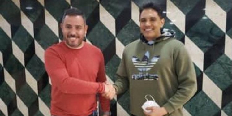 Alcalde Ernesto Paraqueima sostuvo reunión con el gobernador Luis Marcano.