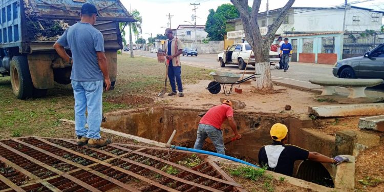 Monagas: Alcalde Maurera inició plan de recuperación y embellecimiento de espacios públicos en Aguasay 1 Trabajos de limpieza y optimización de espacios públicos de Aguasay.