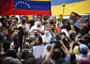 El representante de la oposición ofreció una concentración afuera de la sede de la UE en Venezuela