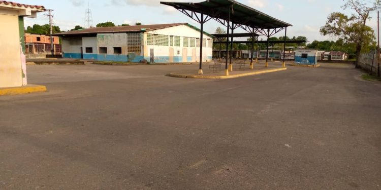 Monagas: Alcaldía de Libertador inicia rehabilitación del mercado municipal y del terminal de pasajeros 1 Terminal del municipio Libertador en Monagas.