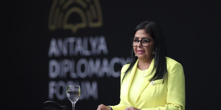 Delcy Rodríguez, Vicepresidenta de Venezuela.