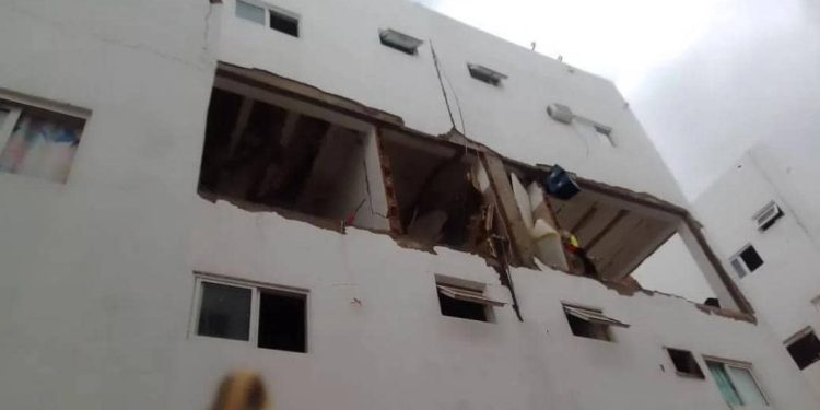 Lara: Tres heridos en explosión por gas en apartamentos de Misión Vivienda en Lara 1 El edificio fue construido por la Gran Misión Vivienda Venezuela.