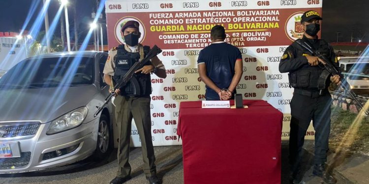 GNB logró captura de sujeto que intentó secuestrar a joven en Guasipati 1 GNB logró captura de sujeto que intentó secuestrar a joven en Guasipati