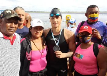 Cinco atletas de Sotillo participaron en el Paso a Nado de los Ríos Orinoco y Caroní