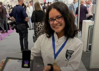 Venezolana triunfo en programa de cocina