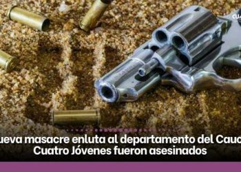 cuatro jóvenes fueron asesinados cauca, colombia
