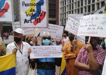 Protesta de pensionados