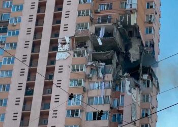 Impactan 2 misiles en Kiev durante visita de Antonio Guterres 5 impactan 2 misiles en Kiev durante visita de Antonio Guterres