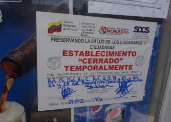 Monagas: Cierran establecimiento comercial en Maturín por incumplimiento de medidas sanitarias 1 cierre temporal