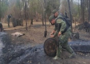 GNB localizó guarida de producción de combustible artesanal
