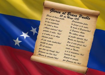 Conmemoración de los 141 años del Himno Nacional de Venezuela
