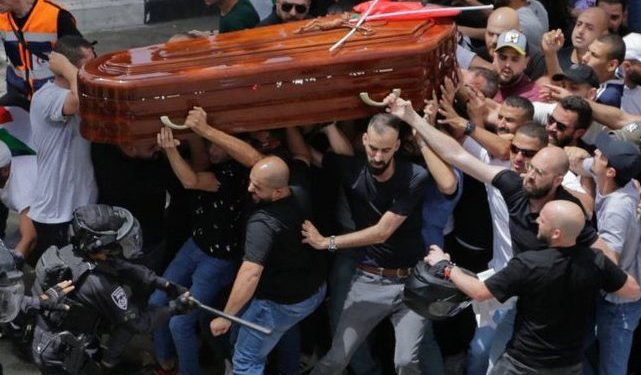 Venezuela condena actos de violencia de fuerzas israelíes durante el funeral de la periodista Shireen Abu Akleh 1 Venezuela condena actos de violencia de fuerzas israelíes durante el funeral de la periodista Shireen Abu Akleh