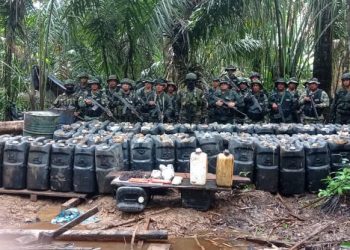 Desmantelamiento de campamentos Tancol.