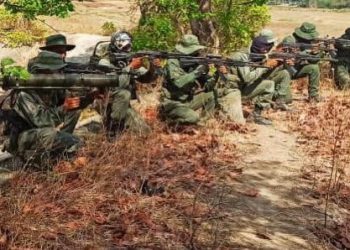 En el sector El Guayabo de la entidad, los efectivos militares localizaron y destruyeron otro campamento de los grupos terroristas nacotraficantes de Cololmbia.