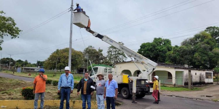 Plan de servicios públicos continúa ruta de optimización en el municipio Sotillo