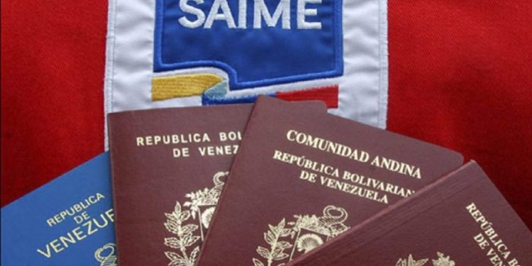 Saime reactiva sellado de pasaportes para viajeros a Colombia 1 Saime 1