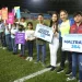 Campaña de concienciación "Educando con amor" abarcó espacios deportivos y plazas de Maturín 10 La primera dama del estado Monagas y presidenta de la Fundación Regional El Niño Simón Monagas, Sorenelly Zambrano de Luna, encabeza la campaña de concienciación en el Estadio Monumental de Maturín. (foto: Saúl Blanco)
