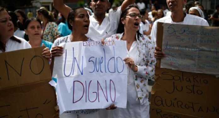Las enfermeras aseguran que los hospitales están en decadencia