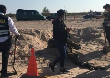 hallaron dos cadáveres venezolanos en el desierto de Perú.