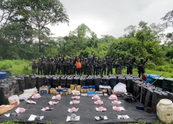 El material decomisado pertenecía a los grupos Tancol.