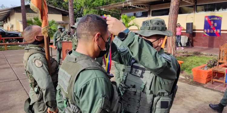 Efectivos de la Unidad de Reacción Rápida de la Zodi Monagas recibieron reconocimiento 1 urra 333