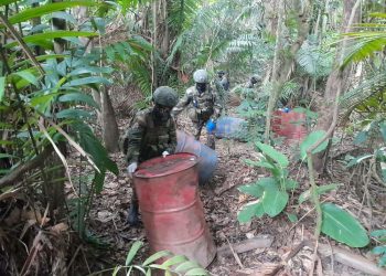 Los explosivistas castrenses detectaron y desactivaron 32 artefactos explosivos.