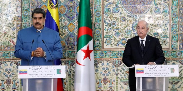 Venezuela y Argelia acuerdan nueva ruta aérea