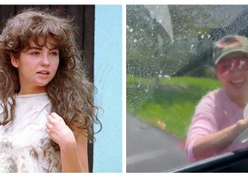 Thalía limpia parabrisas y recordó a uno de sus personajes televisivos