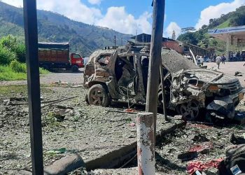 Atentado en puesto de control con explosivos en Colombia dejó 2 muertos y 2 heridos