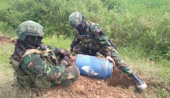 FANB encontró y desactivó 2 artefactos explosivos en Apure