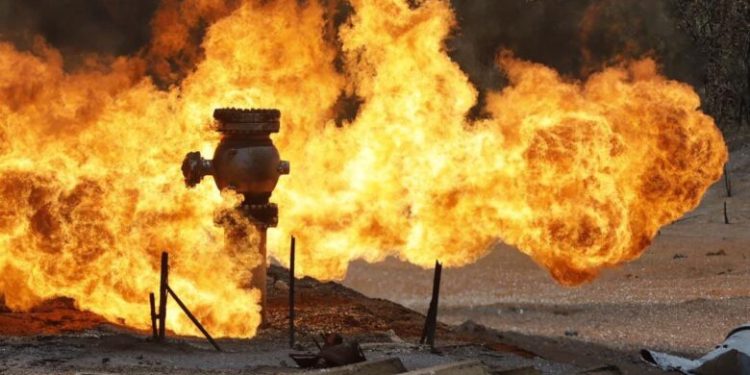 Terroristas perpetran nuevo ataque al Sistema Gasífero Nacional 1 Terroristas perpetran nuevo ataque al Sistema Gasífero Nacional