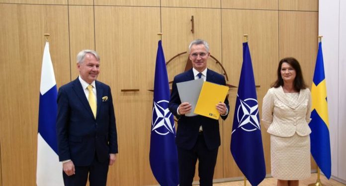 Países de la OTAN firman protocolos de adhesión para Suecia y Finlandia 1 Türkiye vetará la entrada de ambos países a la alianza si sus exigencias no se cumplen.