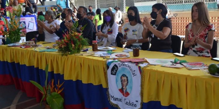 Planteles Educativos de Cedeño en Monagas realizaron Cierre Cultural Educativo 2022 1 La actividad estuvo encabezada por Mary Salazar de Monteverde, primera dama del municipio Cedeño.