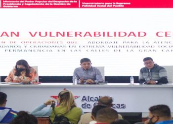 Plan de vulnerabilidad 0 avanza considerablemente en Caracas
