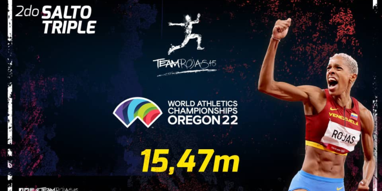Yulimar Rojas logra medalla de oro en el mundial de Atletismo 1 image 91