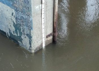 Continúa crecida del río Orinoco frente a Ciudad Bolívar