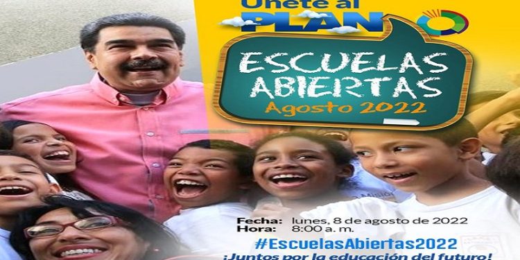 Arrancó Plan Escuelas Abiertas este lunes 8 en el país