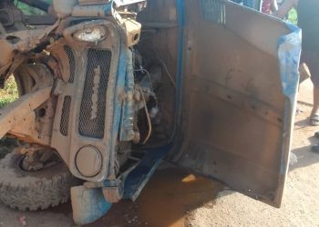 Vuelco de una camioneta deja a 6 personas heridas en El Callao estado Bolívar