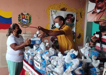 Misión Alimentación atendió a 439 familias de Brisas de Morichal en Monagas