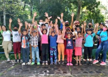 Inició Plan Vacacional 2022 para los pequeños en el sector La Llovizna de Monagas