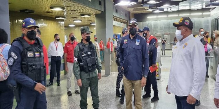 Sistema del Metro de Caracas es resguardado por más de mil funcionarios de seguridad