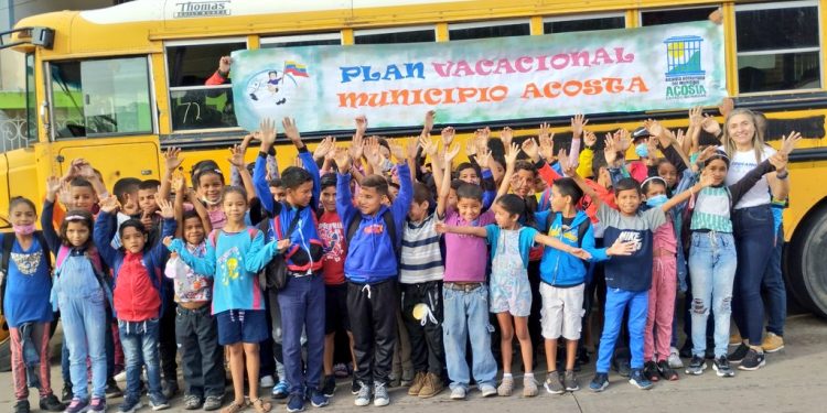 Plan vacacional "Diversión con Colores" llenó de alegría a 100 niños en Monagas 1 Plan vacacional "Diversión con Colores" llenó de alegría a 100 niños en Monagas