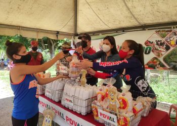 Misión Alimentación atendió a más de 300 familias de la parroquia Las Cocuizas en Monagas