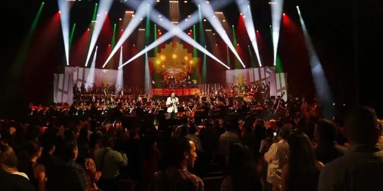 Oscar D’ León celebró sus 50 años de carrera musical con conciertos en el Teresa Carreño 1 el cantante venezolano oscar dleon su actuacion el 16 septiembre 2022 la sala rios reyna del teatro teresa carreno caracas