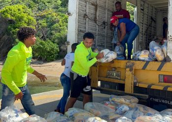 Distribuidas 35 toneladas de alimentos en poblaciones de Aragua