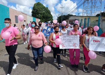 Agusayeros se suman a la luchacontra el cáncer de mama