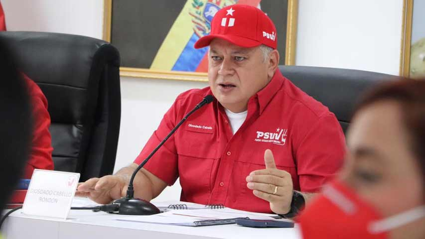 Diosdado Cabello denuncia que plan migratorio de EEUU que busca desestabilizar