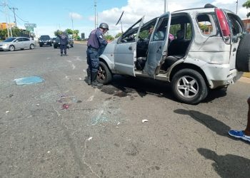 Conductor perdió el control tras colisión vehícular en el estado Bolívar