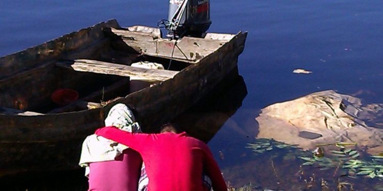 Vecinos del sector minero Yin Yan hallan cadáver a orillas del río 1 Vencinos del sector minero Yin Yan hallan cadáver a orillas del río